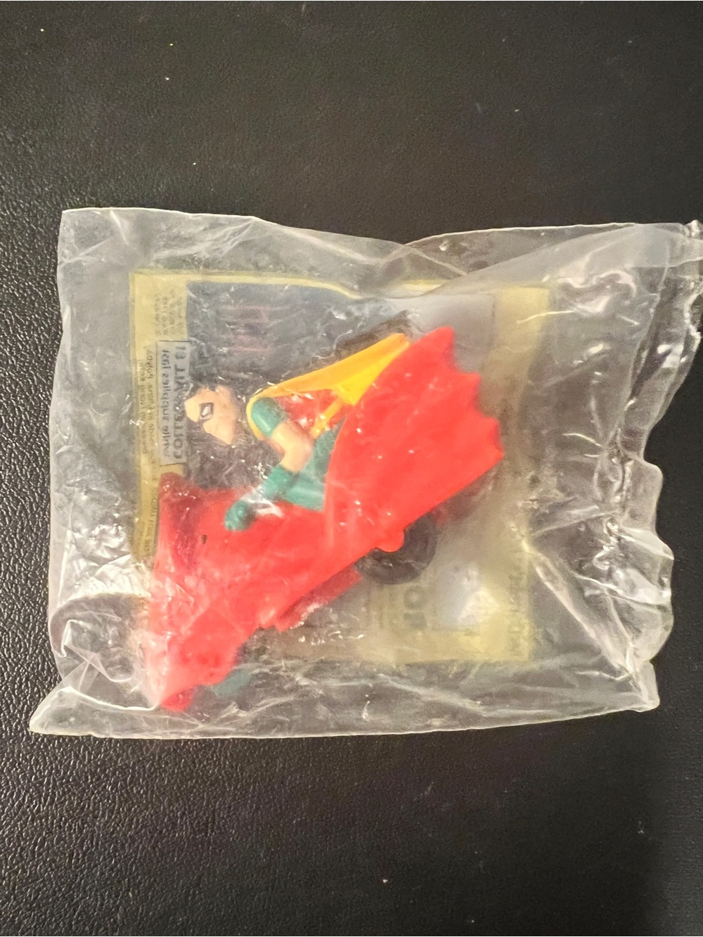 Vintage McDonald's 1993 Robin from Batman DC Comics Happy Meal Toy SEALED